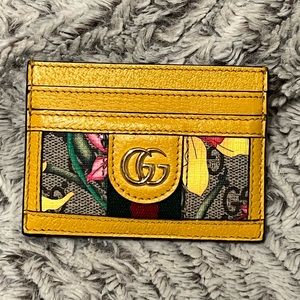 Gucci Flora card holder